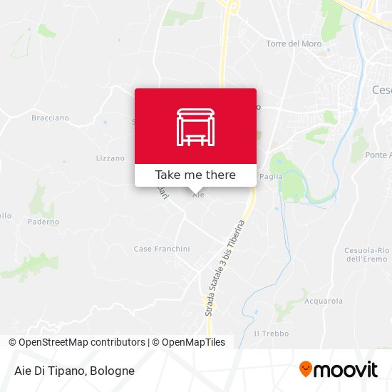 Aie Di Tipano map