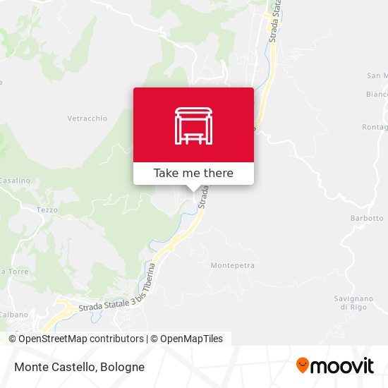 Monte Castello map