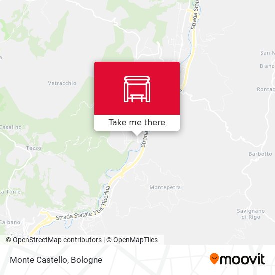 Monte Castello map