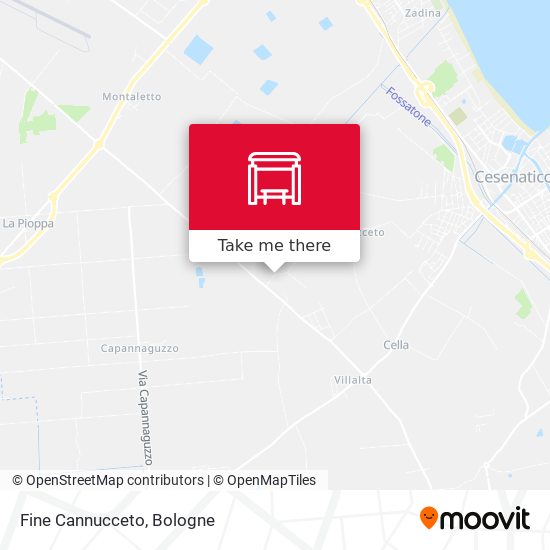 Fine Cannucceto map