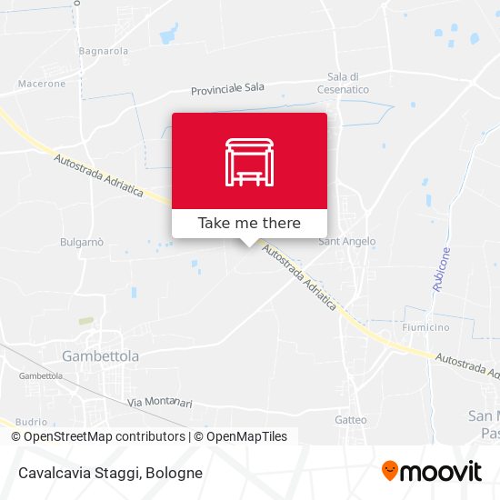Cavalcavia Staggi map
