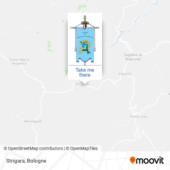 Strigara map