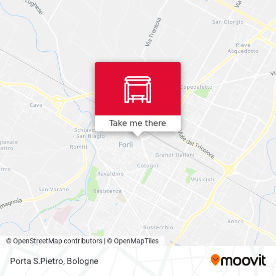 Porta S.Pietro map