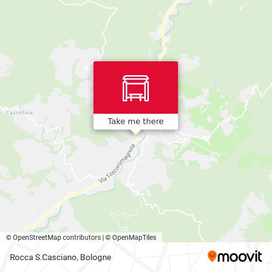 Rocca S.Casciano map