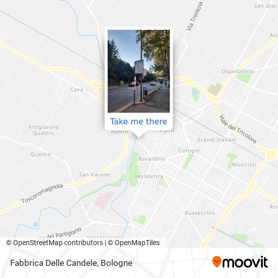 Fabbrica Delle Candele map