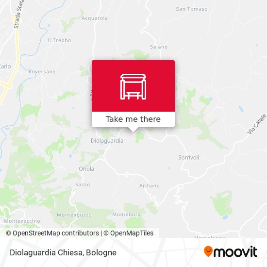 Diolaguardia Chiesa map