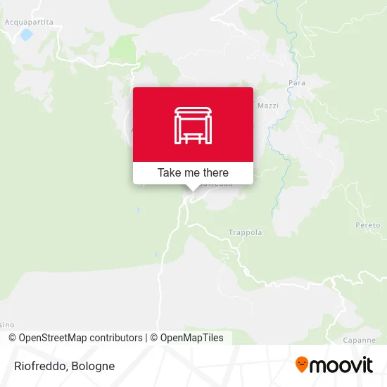 Riofreddo map