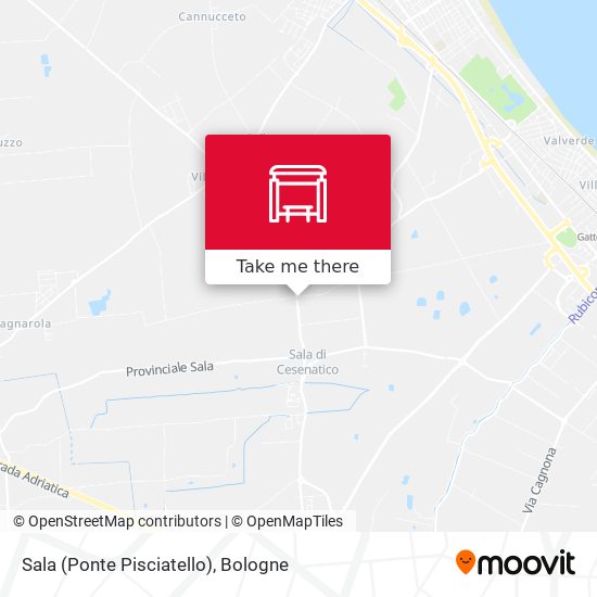 Sala (Ponte Pisciatello) map