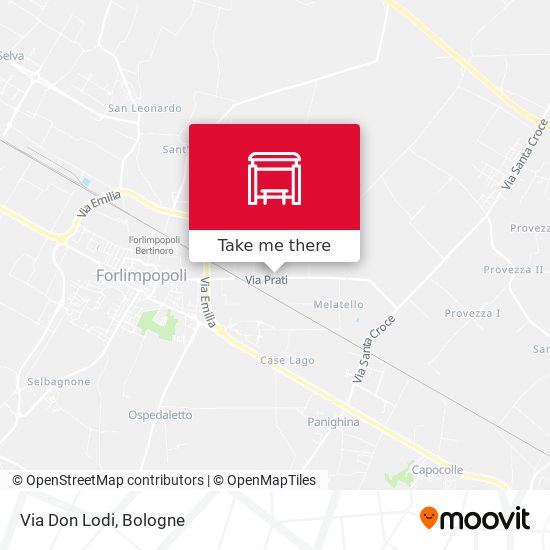 Via Don Lodi map