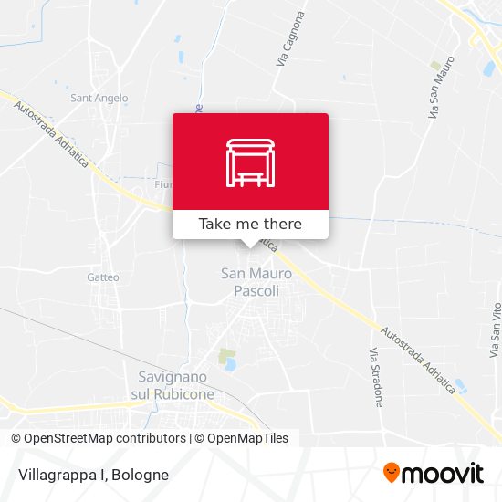 Villagrappa  I map