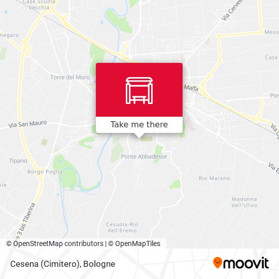 Cesena (Cimitero) map