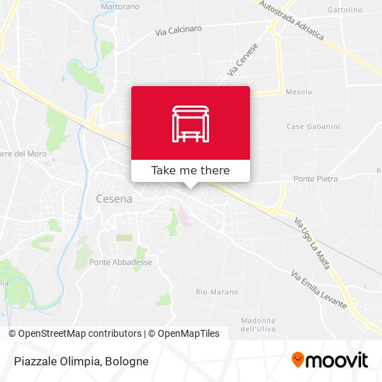 Piazzale Olimpia map