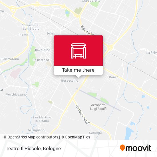 Teatro Il Piccolo map