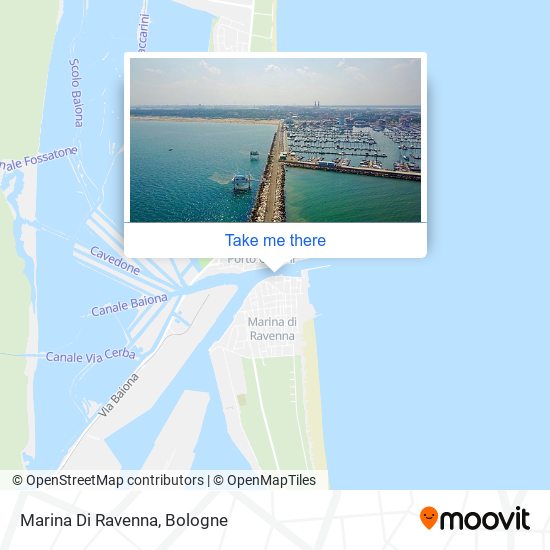Marina Di Ravenna map