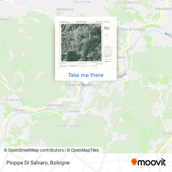 Pioppe Di Salvaro map