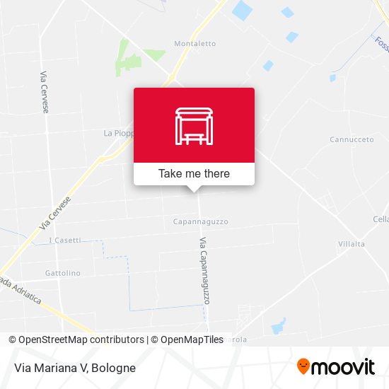 Via Mariana V map