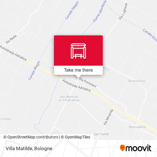 Villa Matilde map