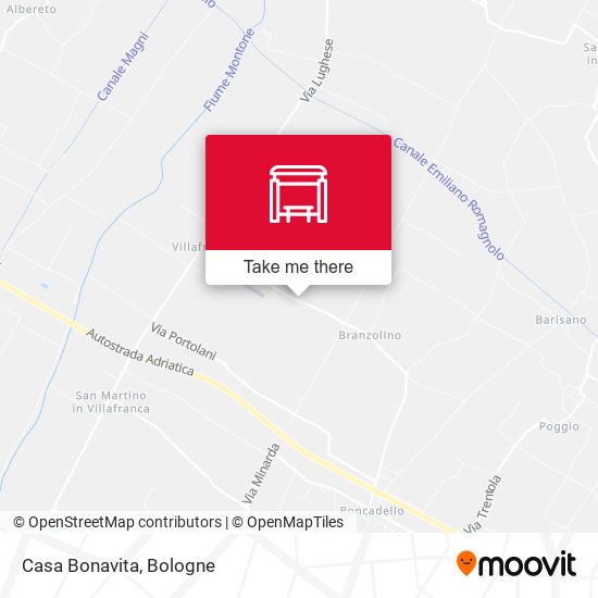 Casa Bonavita map
