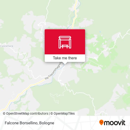 Falcone Borsellino map