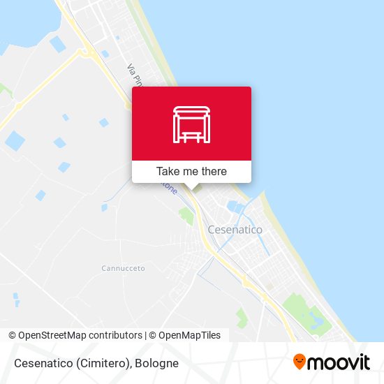 Cesenatico (Cimitero) map