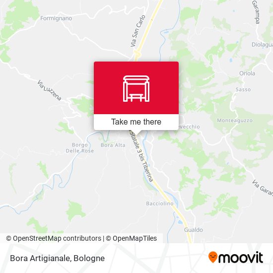 Bora Artigianale map