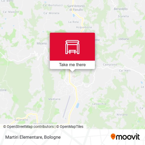 Martiri Elementare map