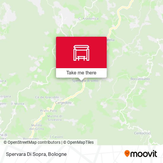 Spervara Di Sopra map