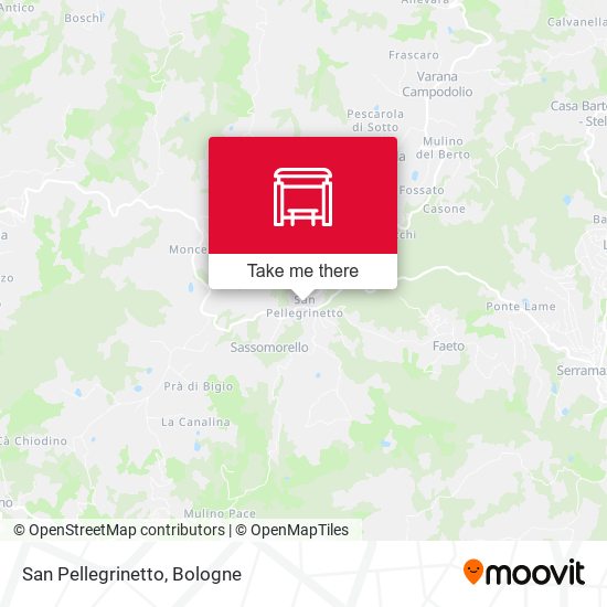 San Pellegrinetto map