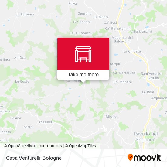 Casa Venturelli map
