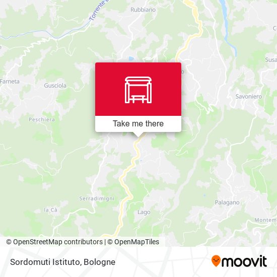 Sordomuti Istituto map