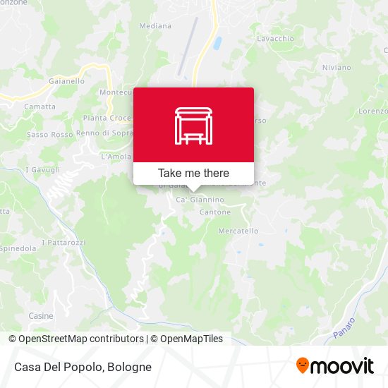 Casa Del Popolo map