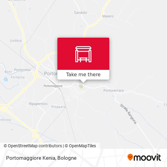 Portomaggiore Kenia map