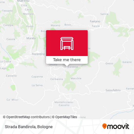 Strada Bandirola map