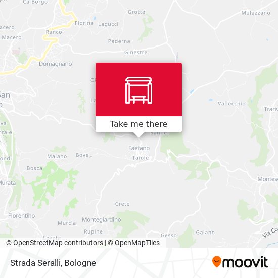 Strada Seralli map
