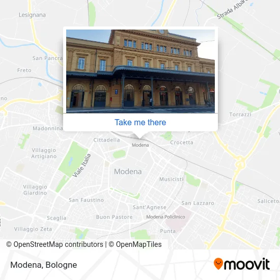 Modena map