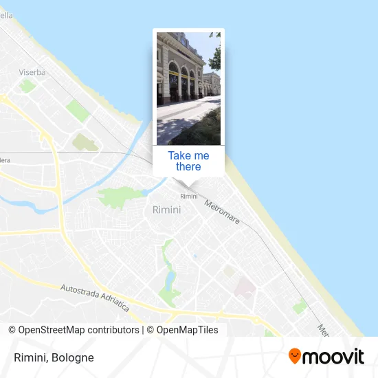 Rimini map