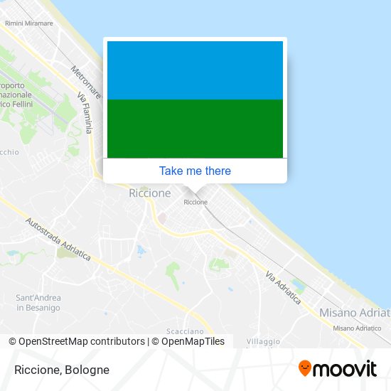 Riccione map