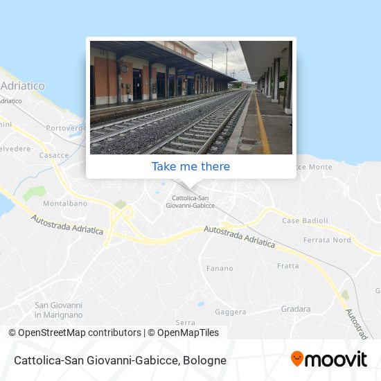 Cattolica-San Giovanni-Gabicce map