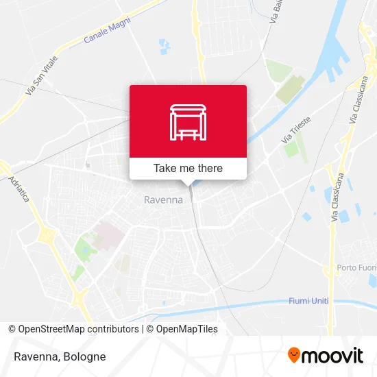 Ravenna map