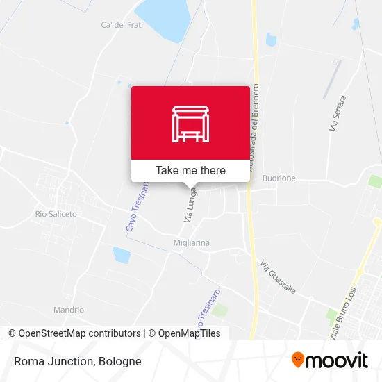 Roma Junction map