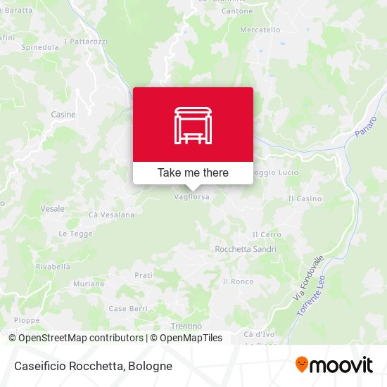 Caseificio Rocchetta map