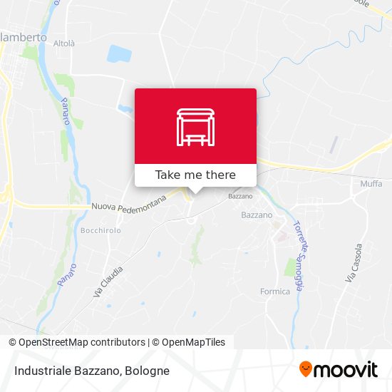 Industriale Bazzano map