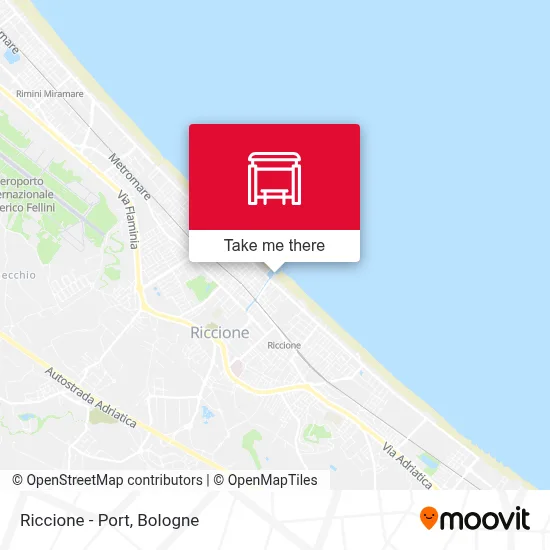 Riccione - Port map