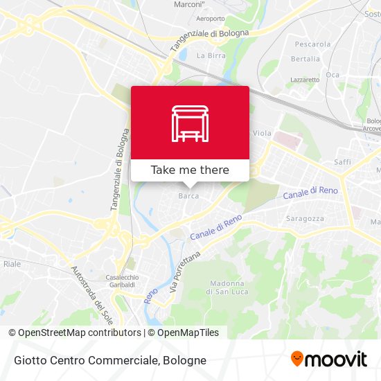 Giotto Centro Commerciale map