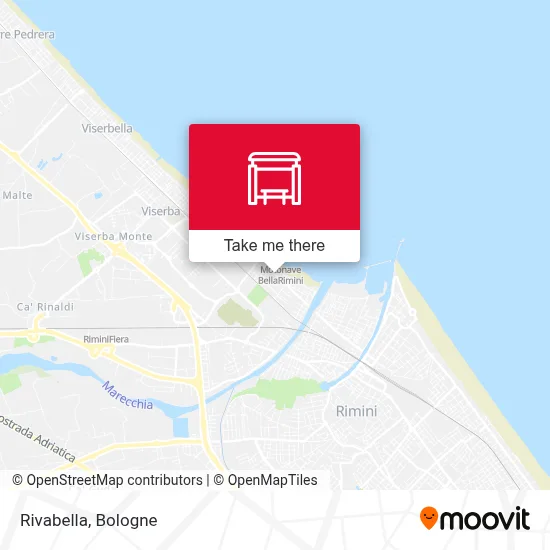 Rivabella map