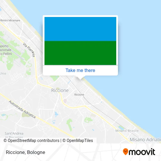 Riccione map