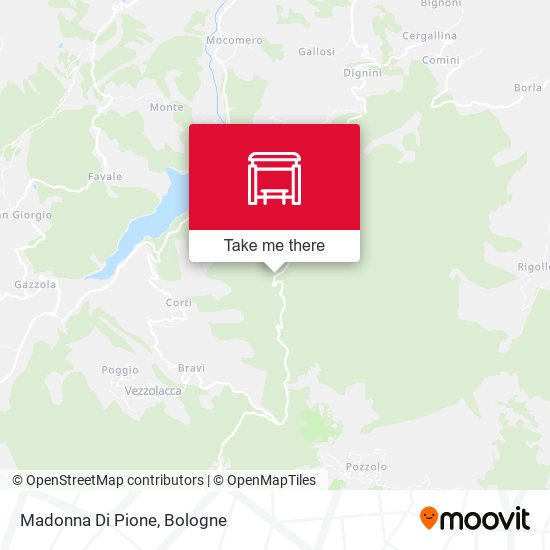 Madonna Di Pione map
