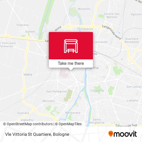 Vle Vittoria St Quartiere map
