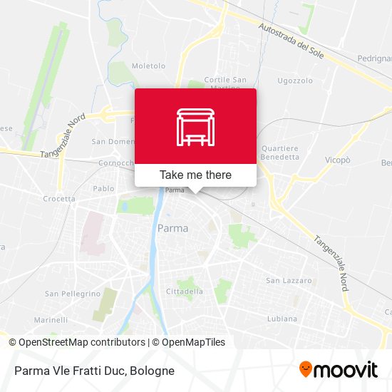 Parma Vle Fratti Duc map