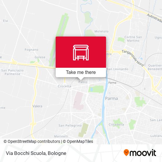 Via Bocchi Scuola map